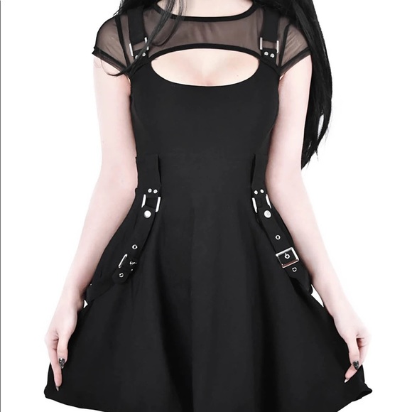 Killstar Kounter Kulture skater dress - Picture 1 of 4